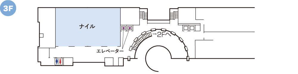 3階フロアマップ