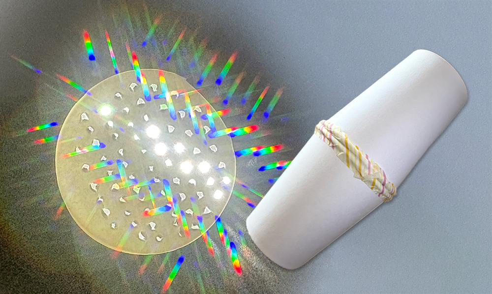 光がいろんな色に分かれる!?不思議な虹色スコープを作ろう!