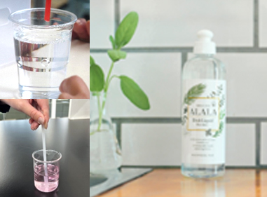 今日から君も洗剤マスター 自分だけの食器用洗剤を使って、シャボン玉をつくろう!