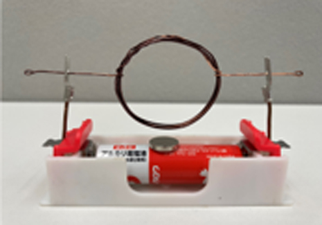 クリップモーターをいっしょにつくってみよう